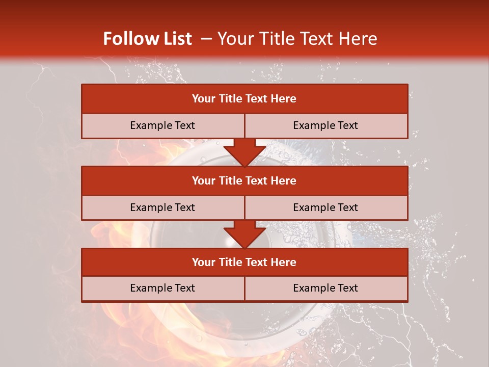 Lightining Speaker Sound PowerPoint Template