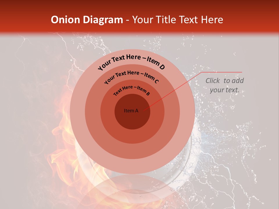 Lightining Speaker Sound PowerPoint Template