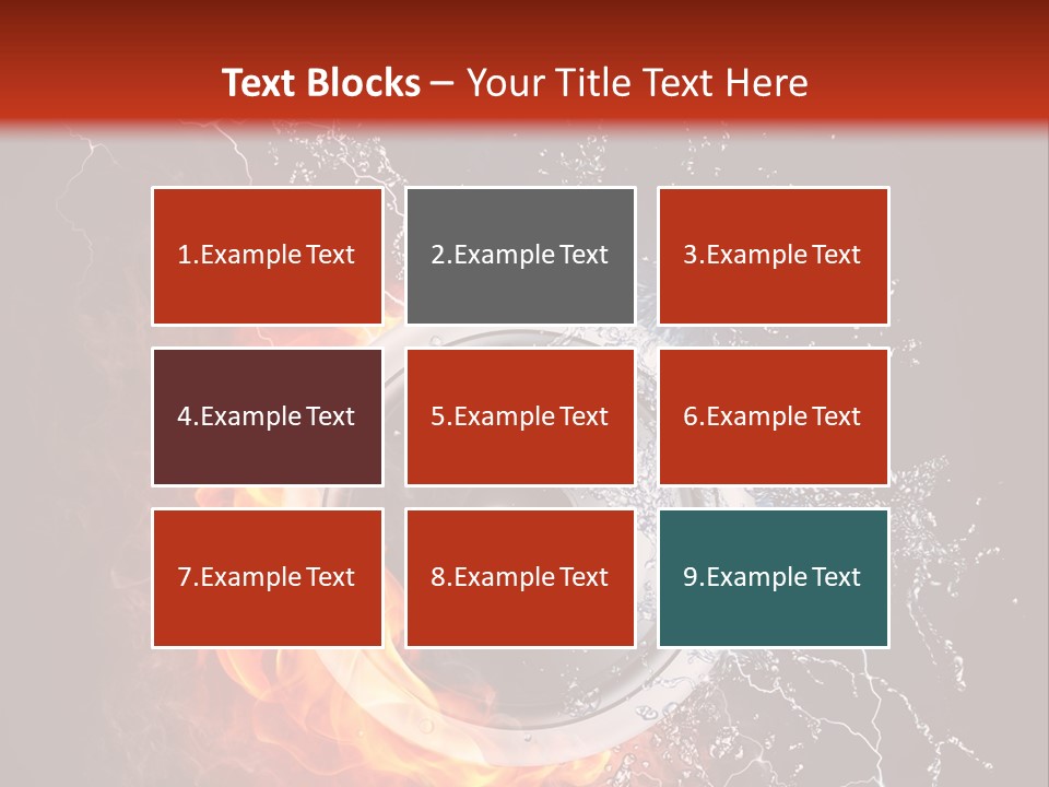 Lightining Speaker Sound PowerPoint Template