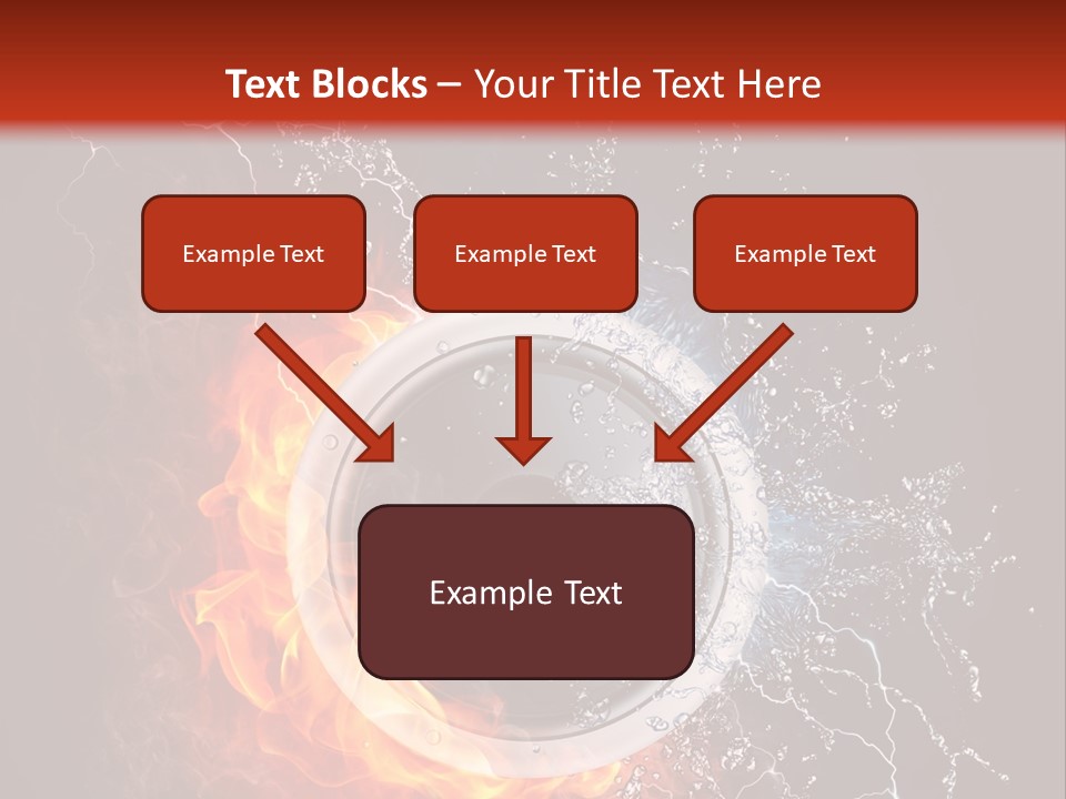 Lightining Speaker Sound PowerPoint Template