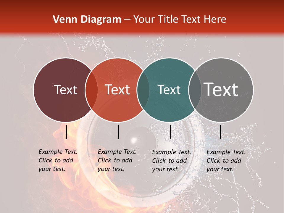 Lightining Speaker Sound PowerPoint Template