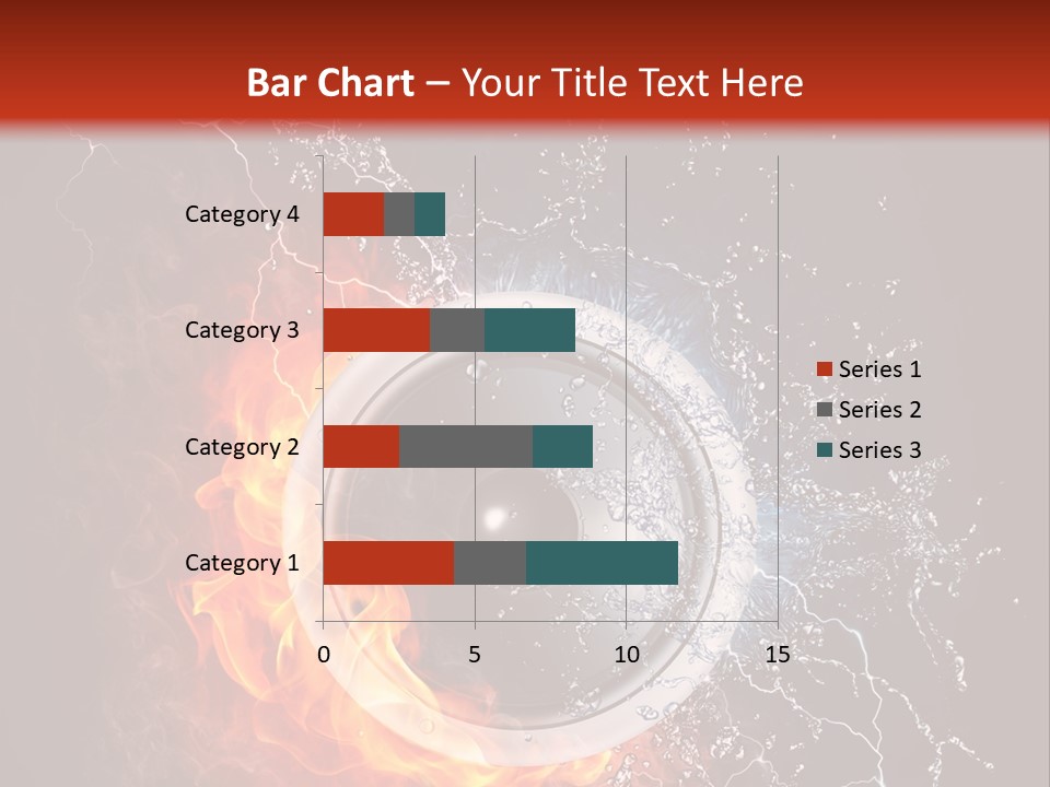 Lightining Speaker Sound PowerPoint Template