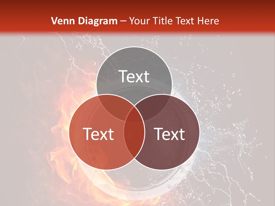 Lightining Speaker Sound PowerPoint Template