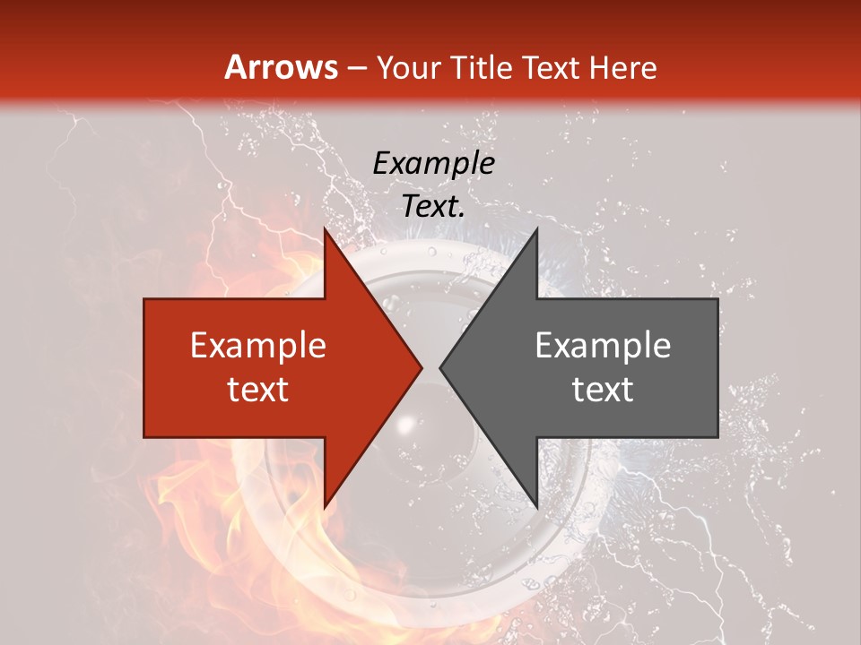 Lightining Speaker Sound PowerPoint Template