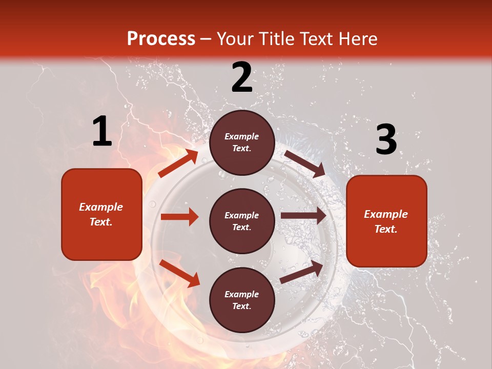 Lightining Speaker Sound PowerPoint Template