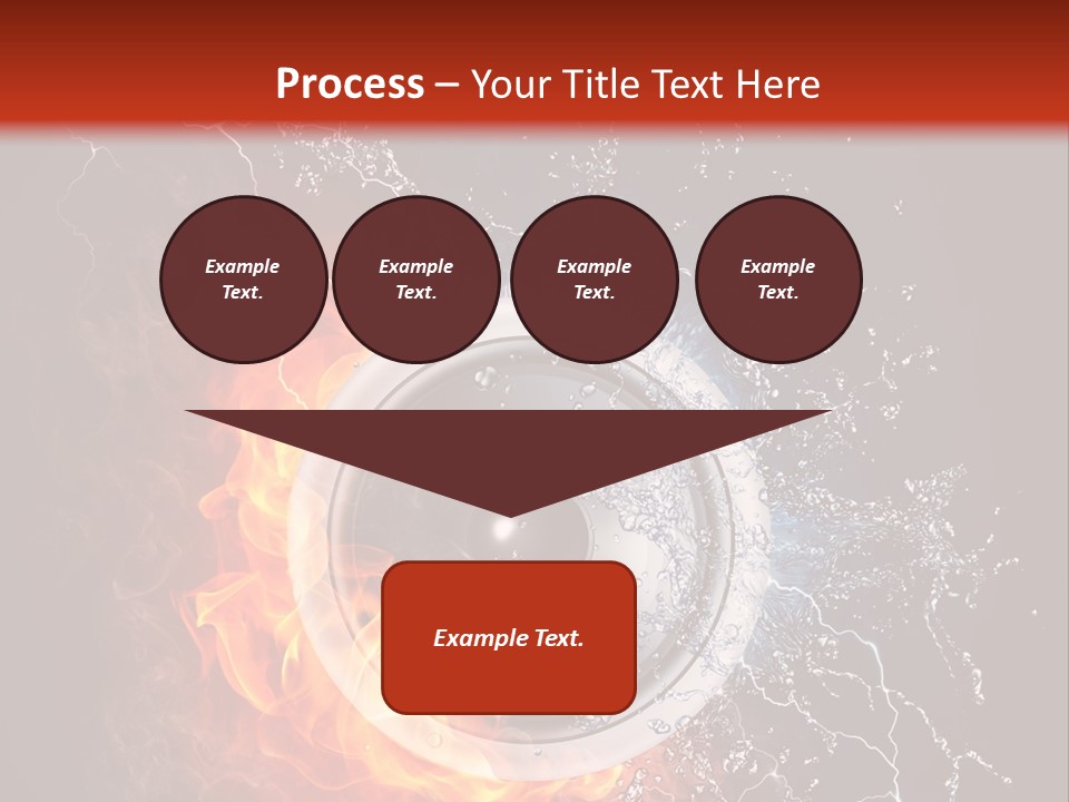 Lightining Speaker Sound PowerPoint Template