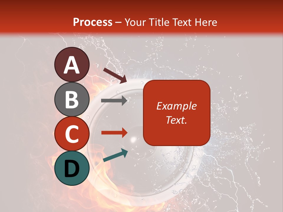 Lightining Speaker Sound PowerPoint Template