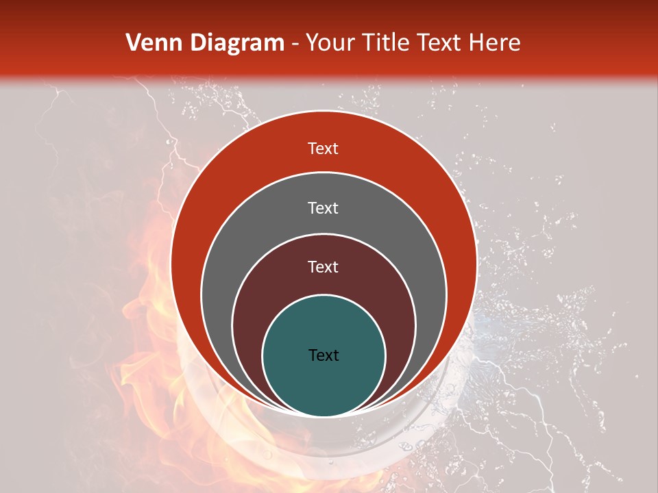 Lightining Speaker Sound PowerPoint Template