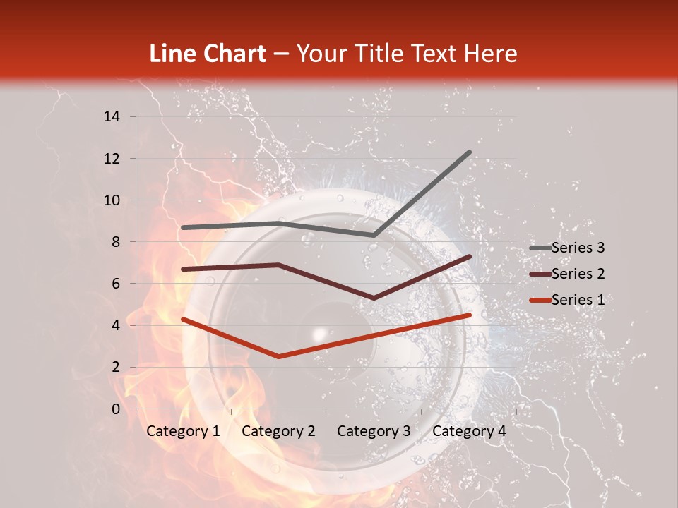 Lightining Speaker Sound PowerPoint Template