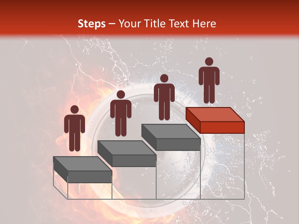 Lightining Speaker Sound PowerPoint Template