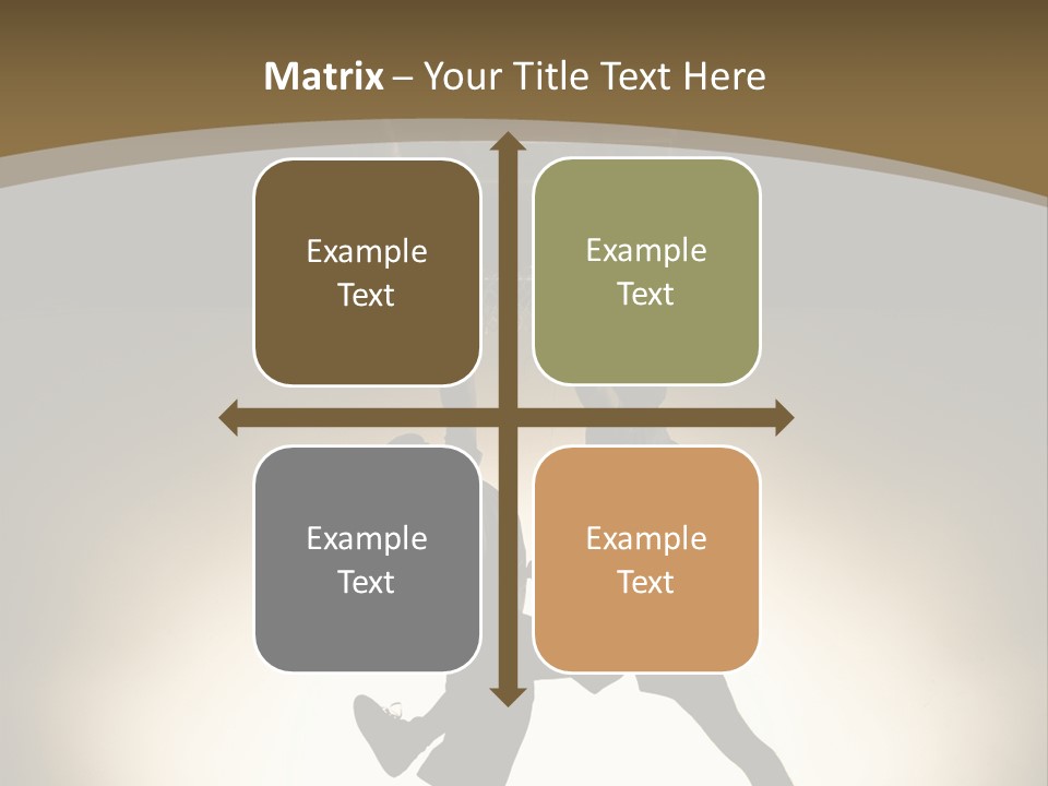 Team Isolated Male PowerPoint Template