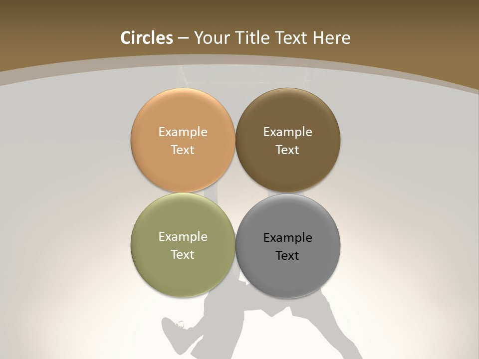 Team Isolated Male PowerPoint Template