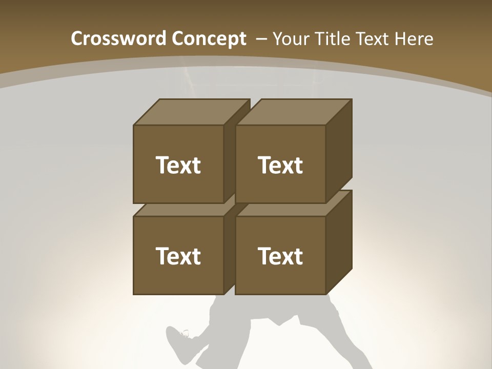 Team Isolated Male PowerPoint Template
