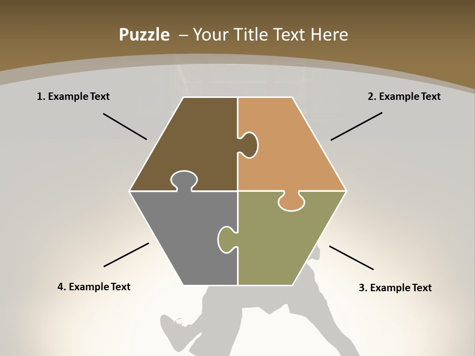 Team Isolated Male PowerPoint Template