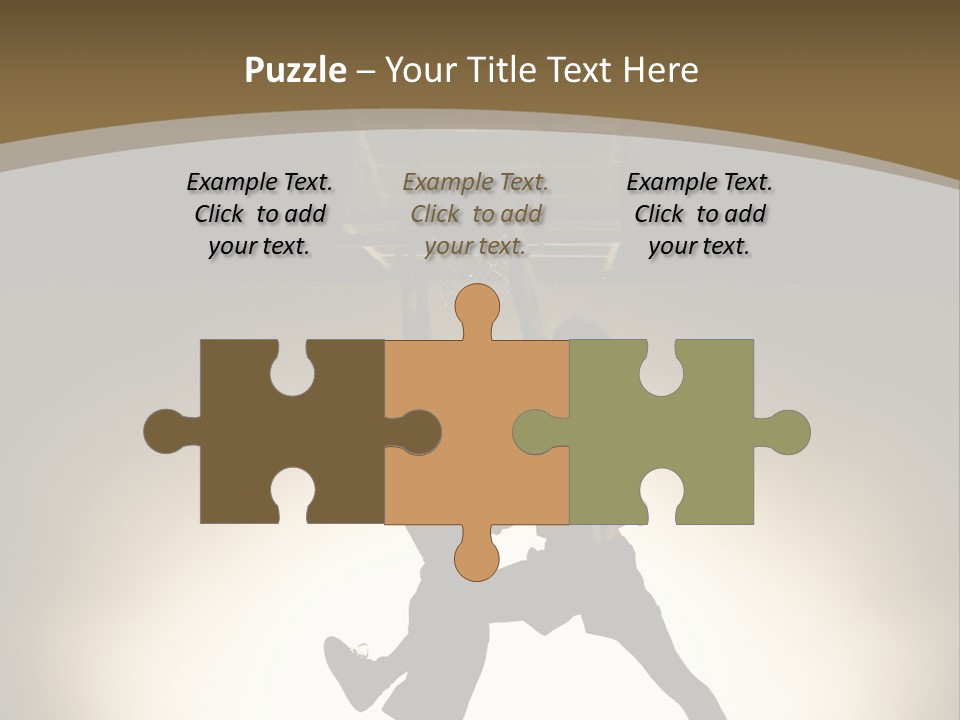 Team Isolated Male PowerPoint Template