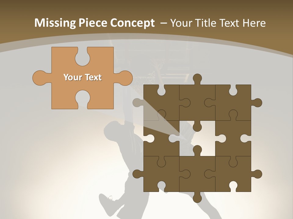 Team Isolated Male PowerPoint Template