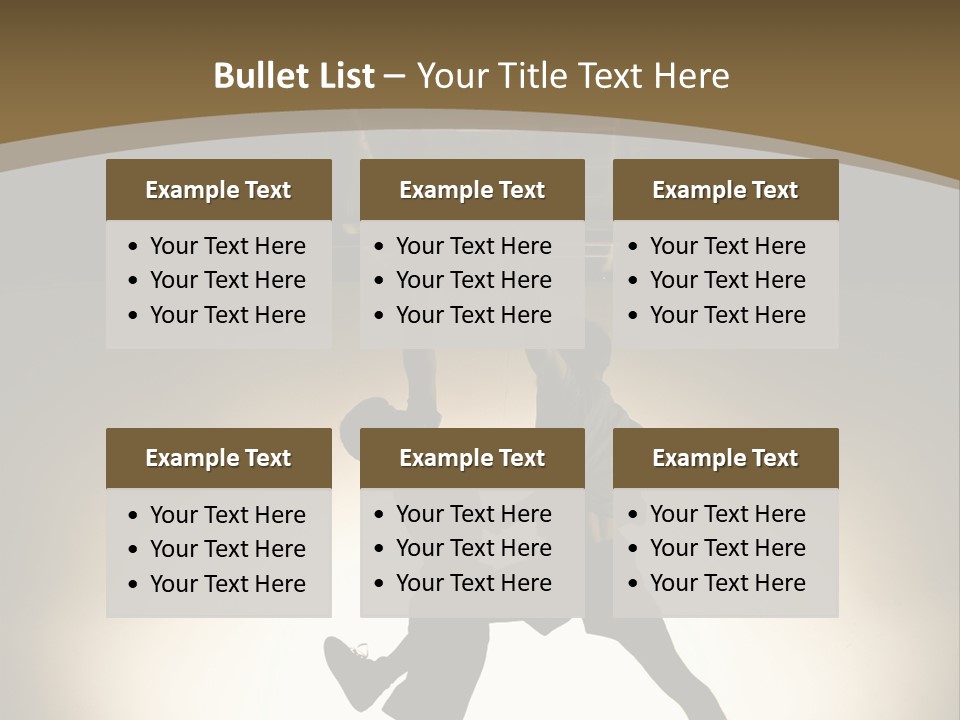 Team Isolated Male PowerPoint Template
