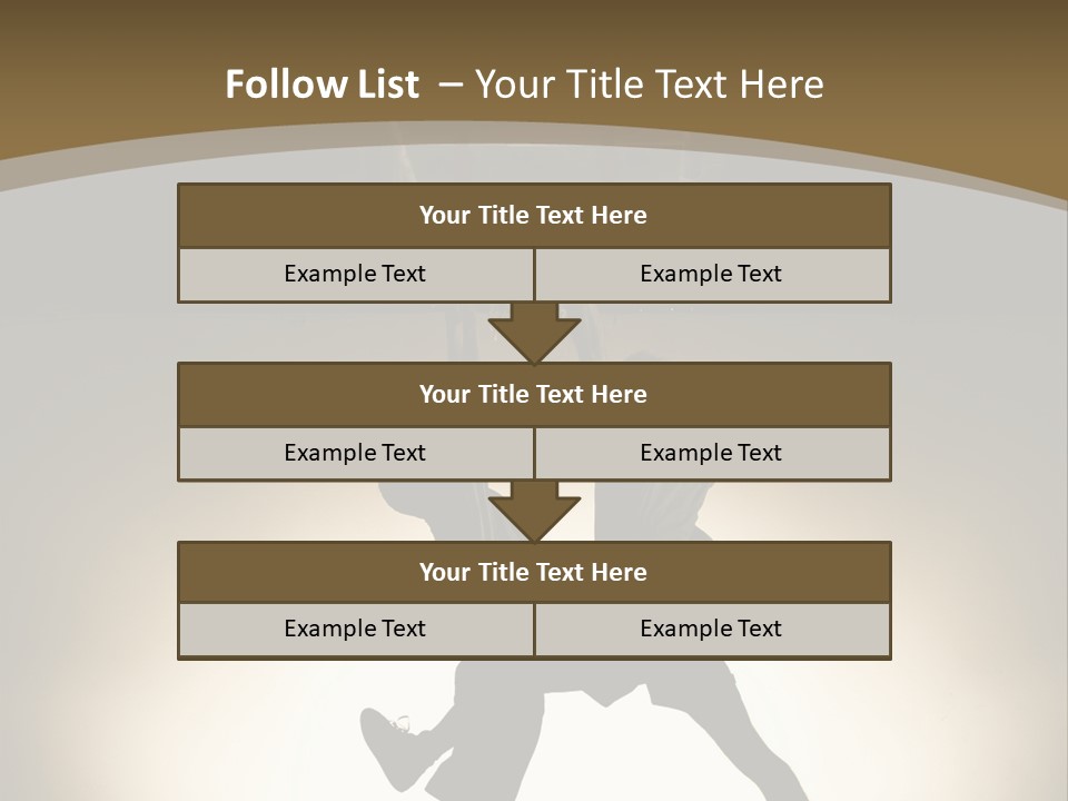Team Isolated Male PowerPoint Template