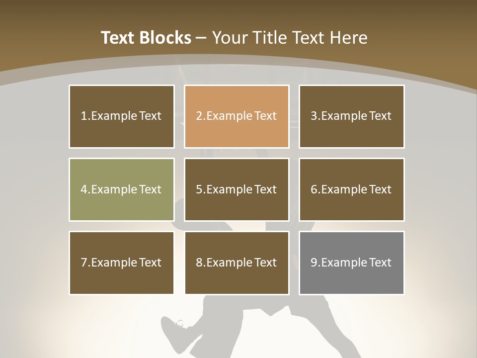 Team Isolated Male PowerPoint Template