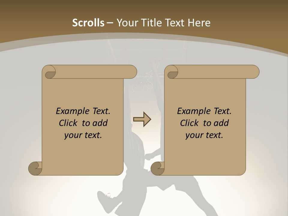 Team Isolated Male PowerPoint Template