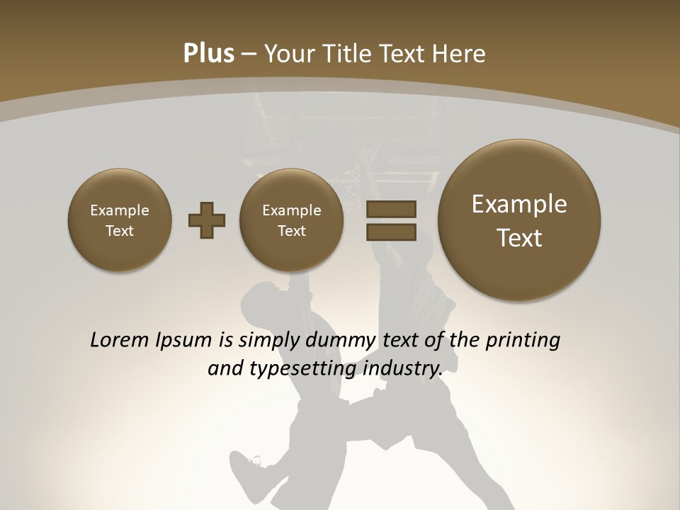 Team Isolated Male PowerPoint Template