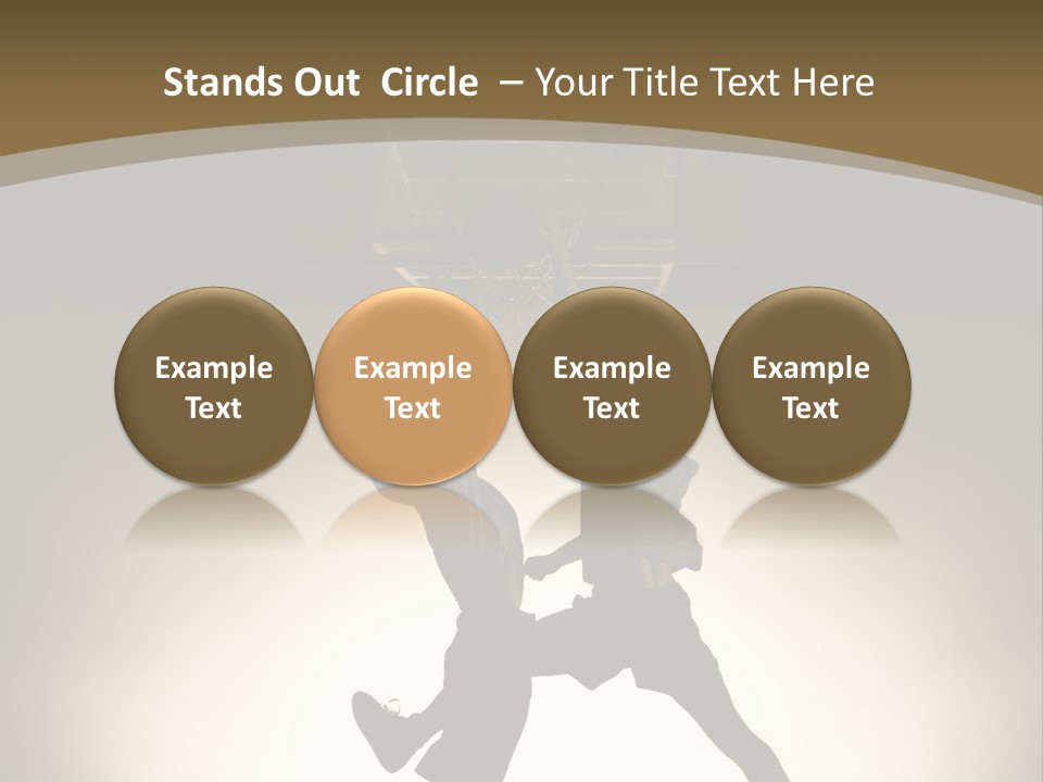 Team Isolated Male PowerPoint Template