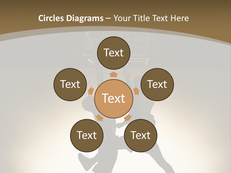 Team Isolated Male PowerPoint Template