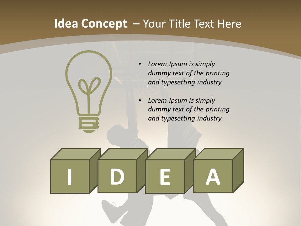 Team Isolated Male PowerPoint Template