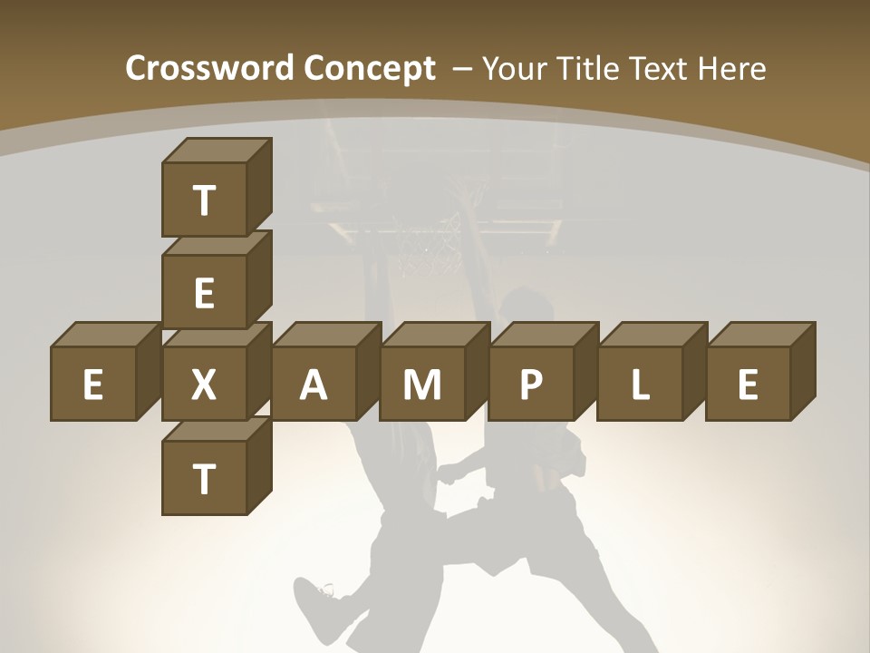 Team Isolated Male PowerPoint Template