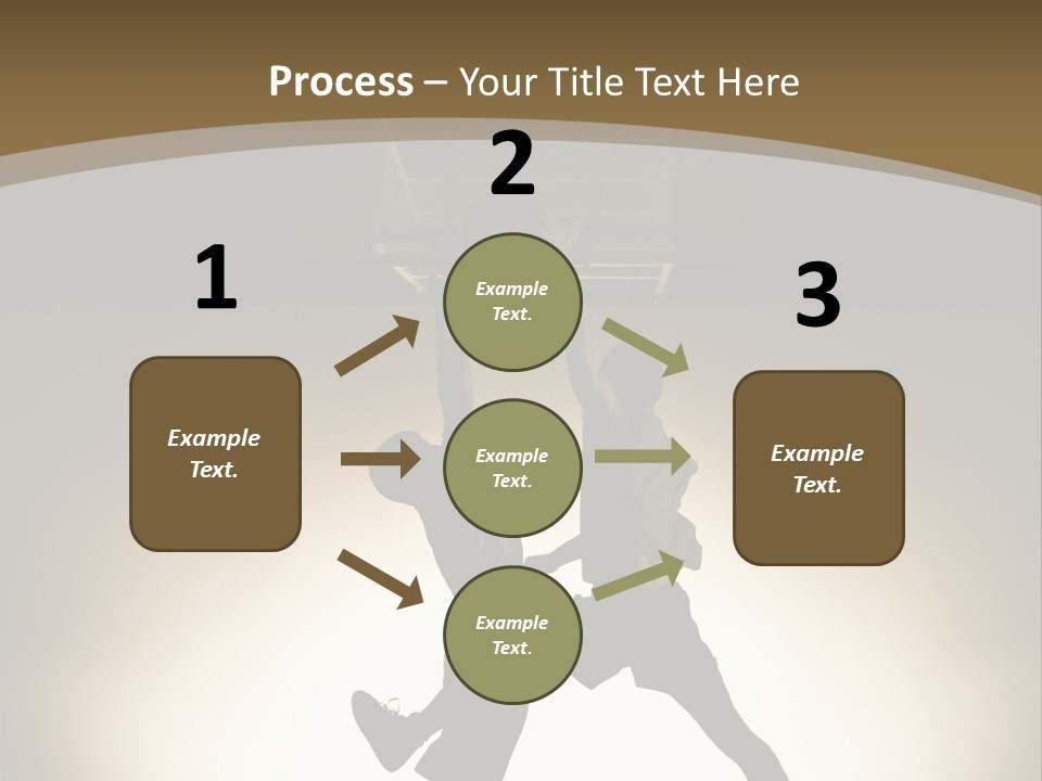 Team Isolated Male PowerPoint Template