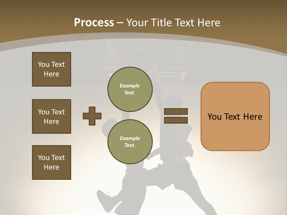 Team Isolated Male PowerPoint Template