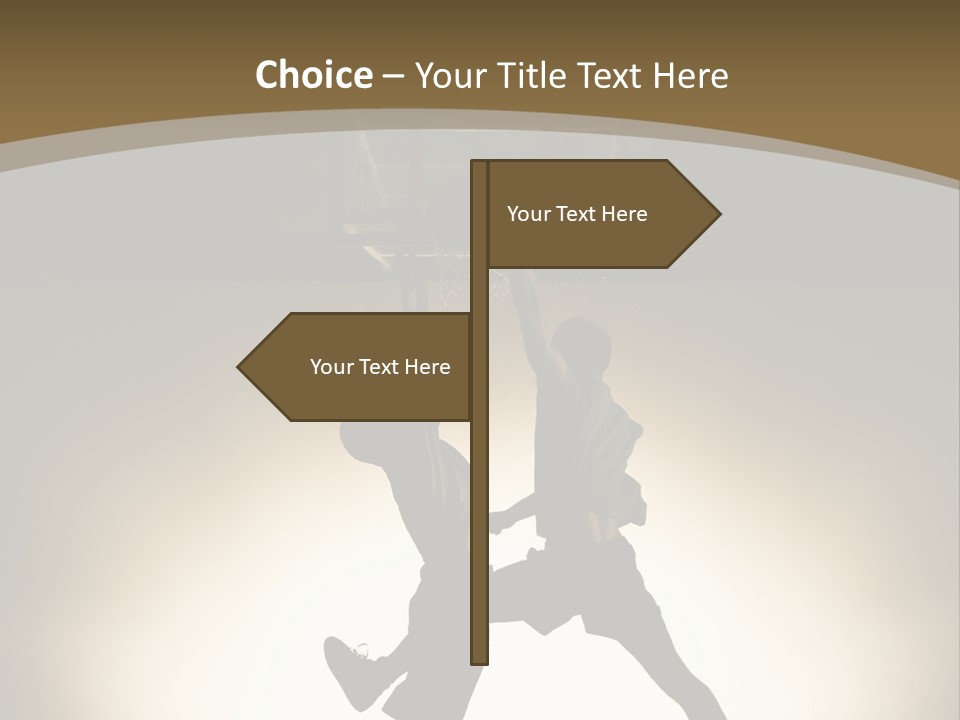 Team Isolated Male PowerPoint Template