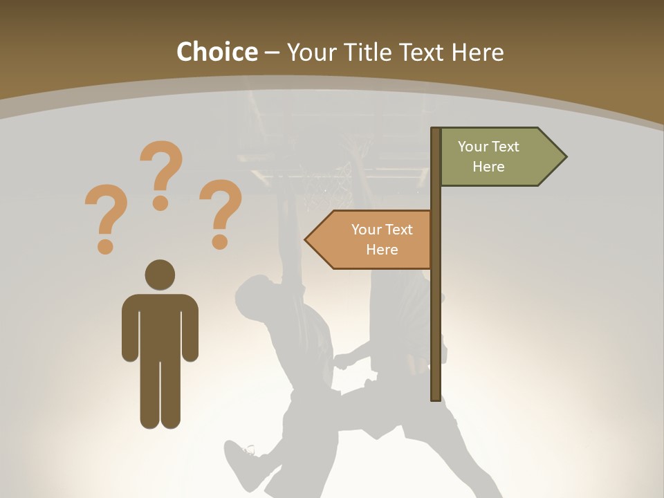 Team Isolated Male PowerPoint Template