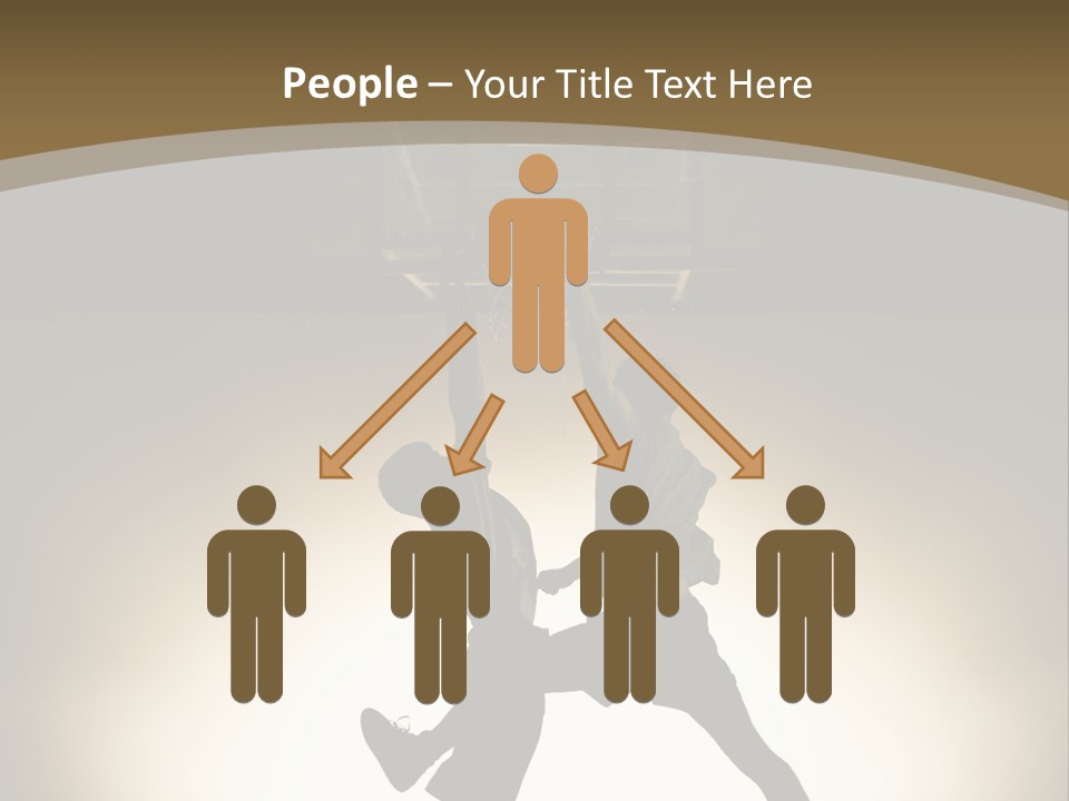 Team Isolated Male PowerPoint Template