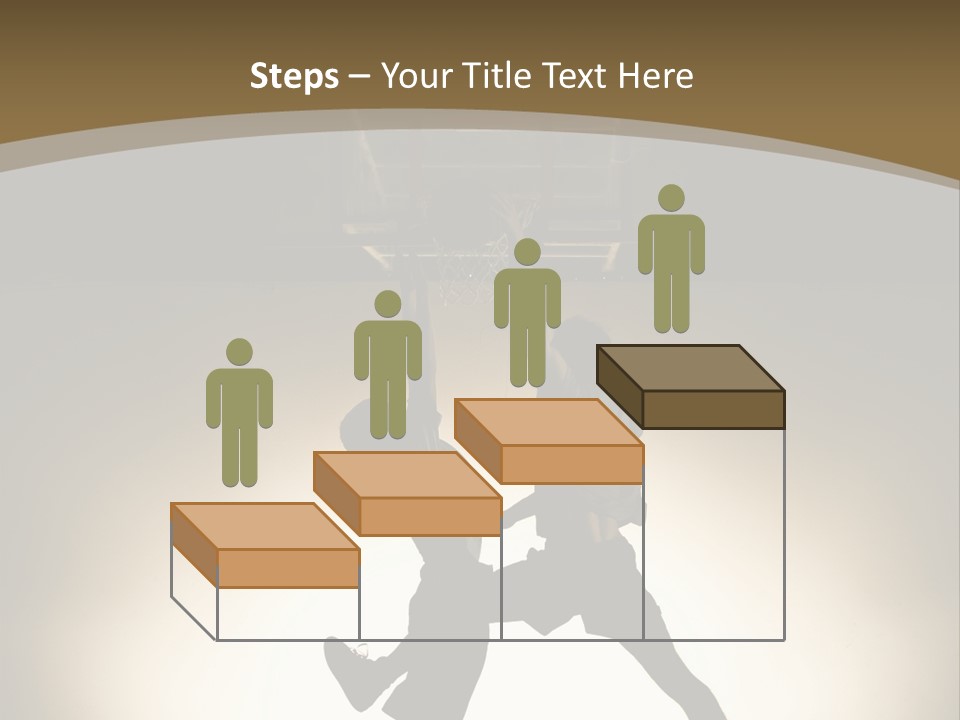 Team Isolated Male PowerPoint Template