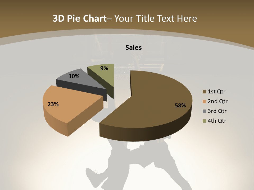 Team Isolated Male PowerPoint Template