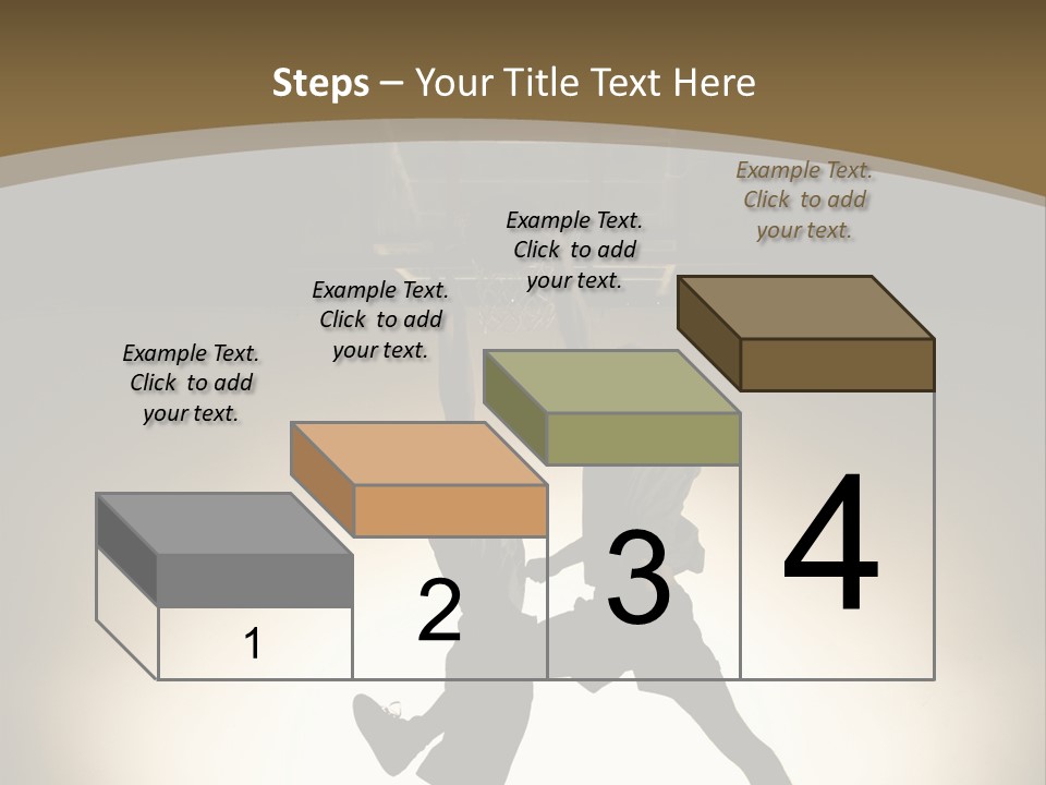 Team Isolated Male PowerPoint Template