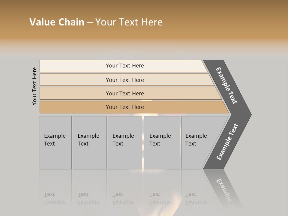 Closeup Studio Face PowerPoint Template