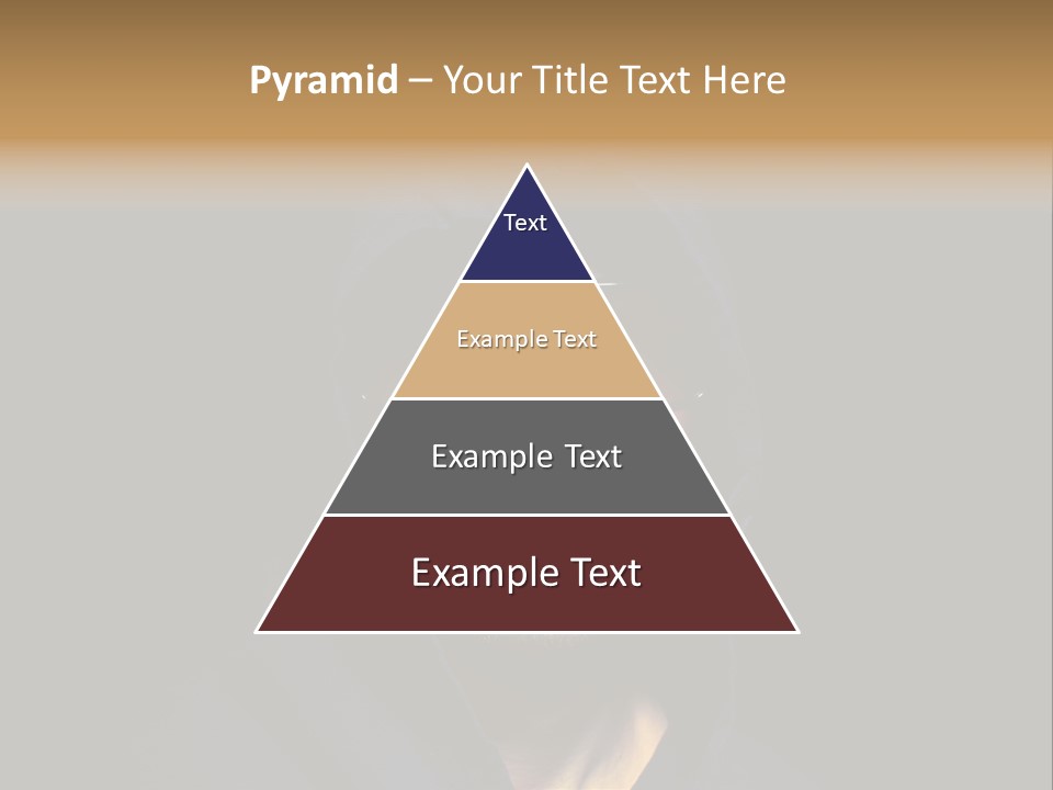 Closeup Studio Face PowerPoint Template