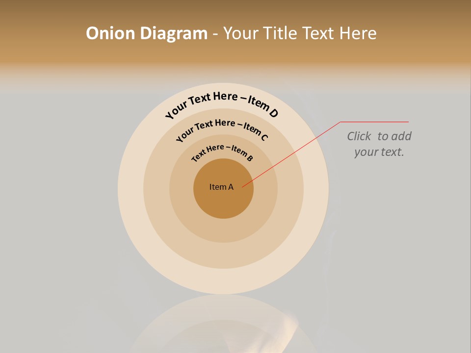 Closeup Studio Face PowerPoint Template