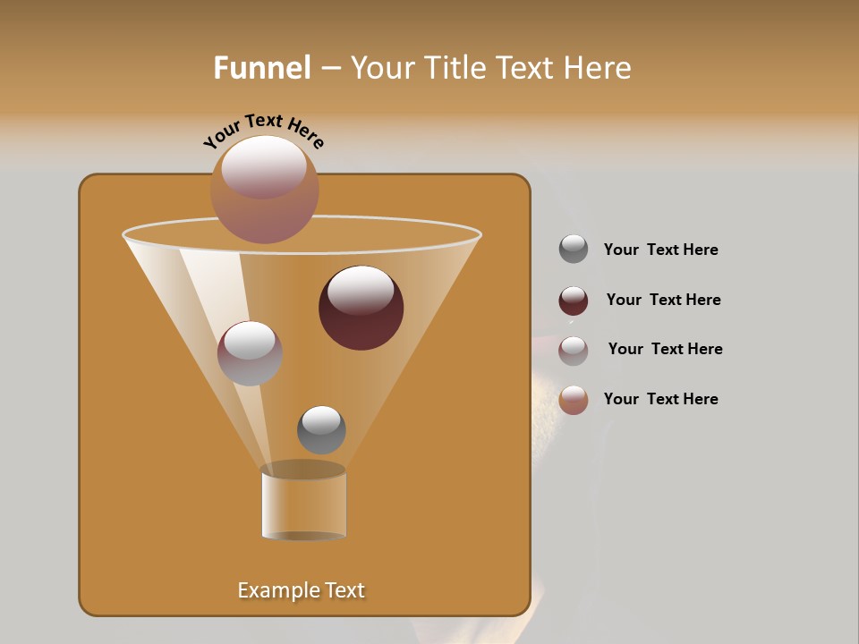 Closeup Studio Face PowerPoint Template