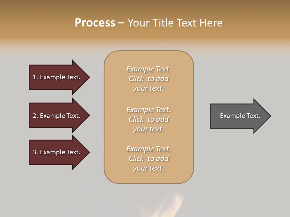 Closeup Studio Face PowerPoint Template