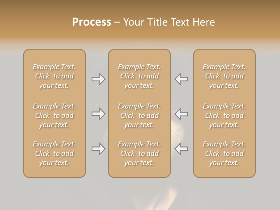 Closeup Studio Face PowerPoint Template