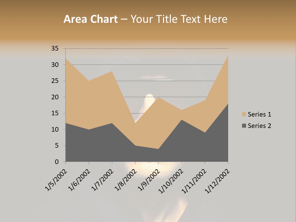Closeup Studio Face PowerPoint Template