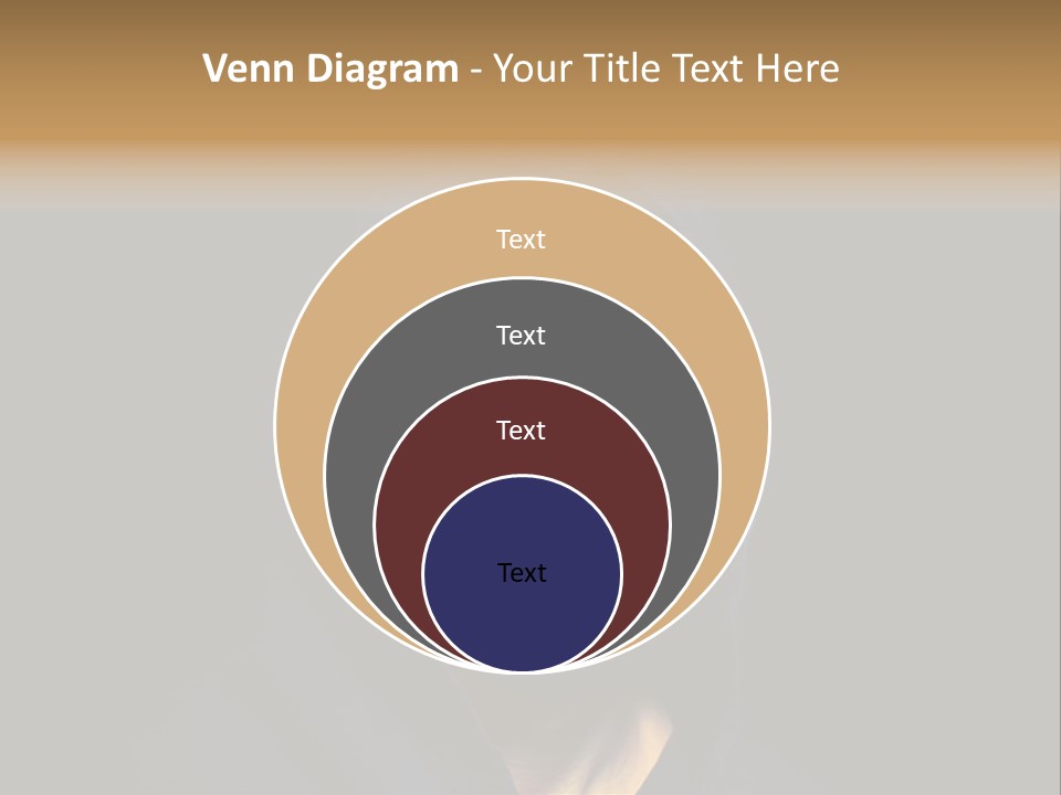 Closeup Studio Face PowerPoint Template