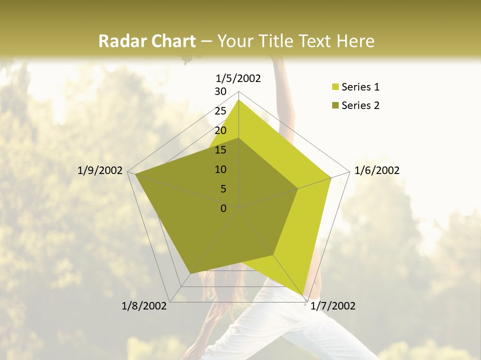 Young Girl Serene PowerPoint Template