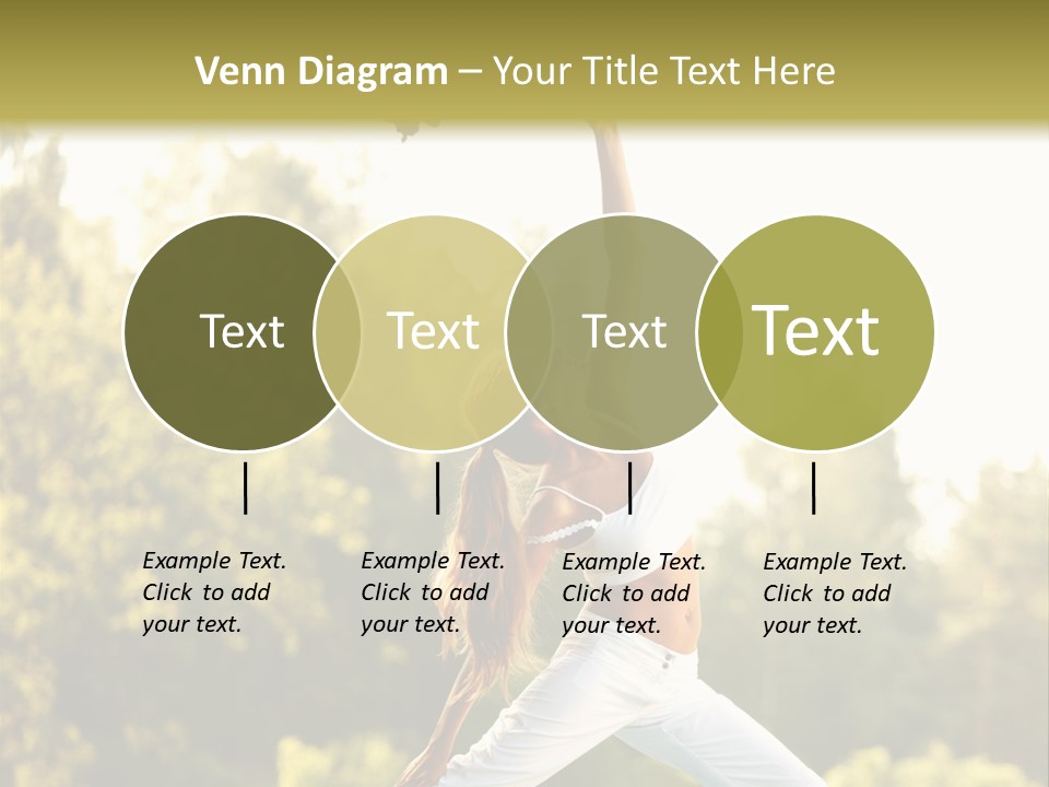 Young Girl Serene PowerPoint Template