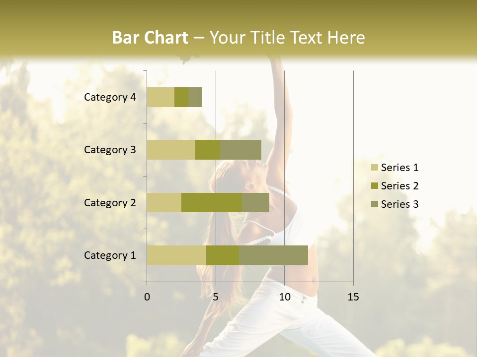 Young Girl Serene PowerPoint Template