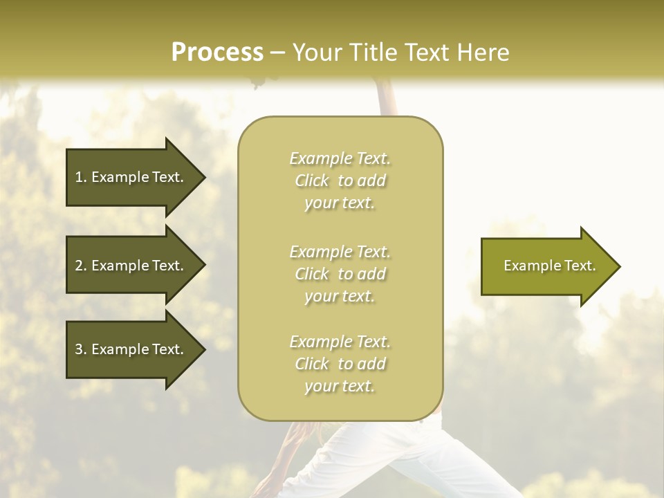 Young Girl Serene PowerPoint Template