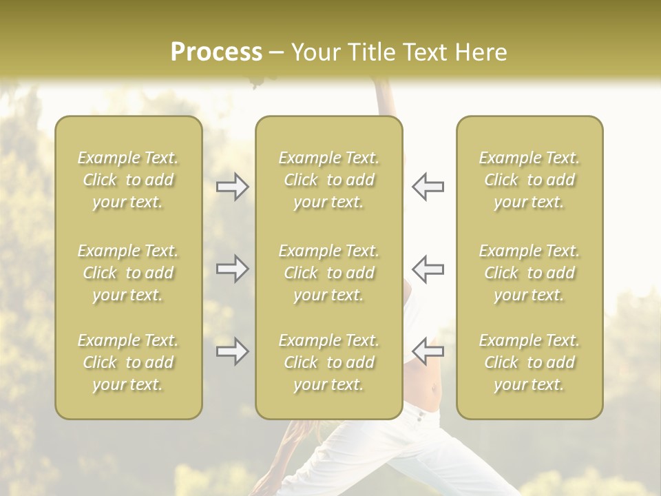Young Girl Serene PowerPoint Template